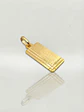 Colgante Placa Vanguardia Rectangular Oro 18k - Miniatura 5