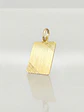 Colgante Placa Identidad Esencia Oro 18k - Miniatura 3