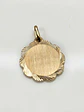 Colgante Disco Flor de Mayo Oro 18k - Miniatura 5