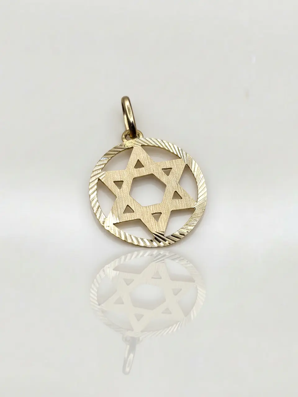 Colgante Estrella de David Sagrada Oro 18k 2