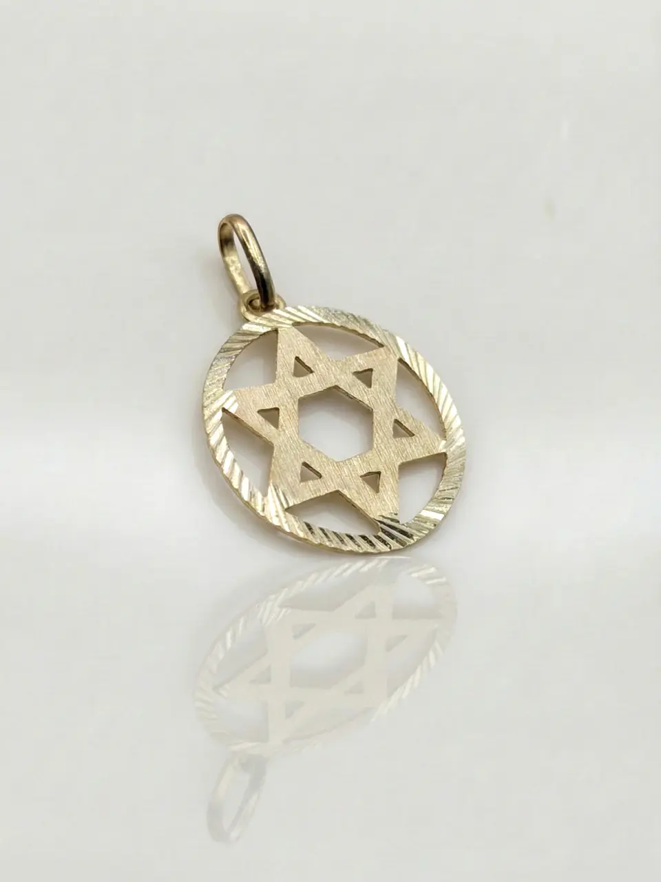 Colgante Estrella de David Sagrada Oro 18k 4