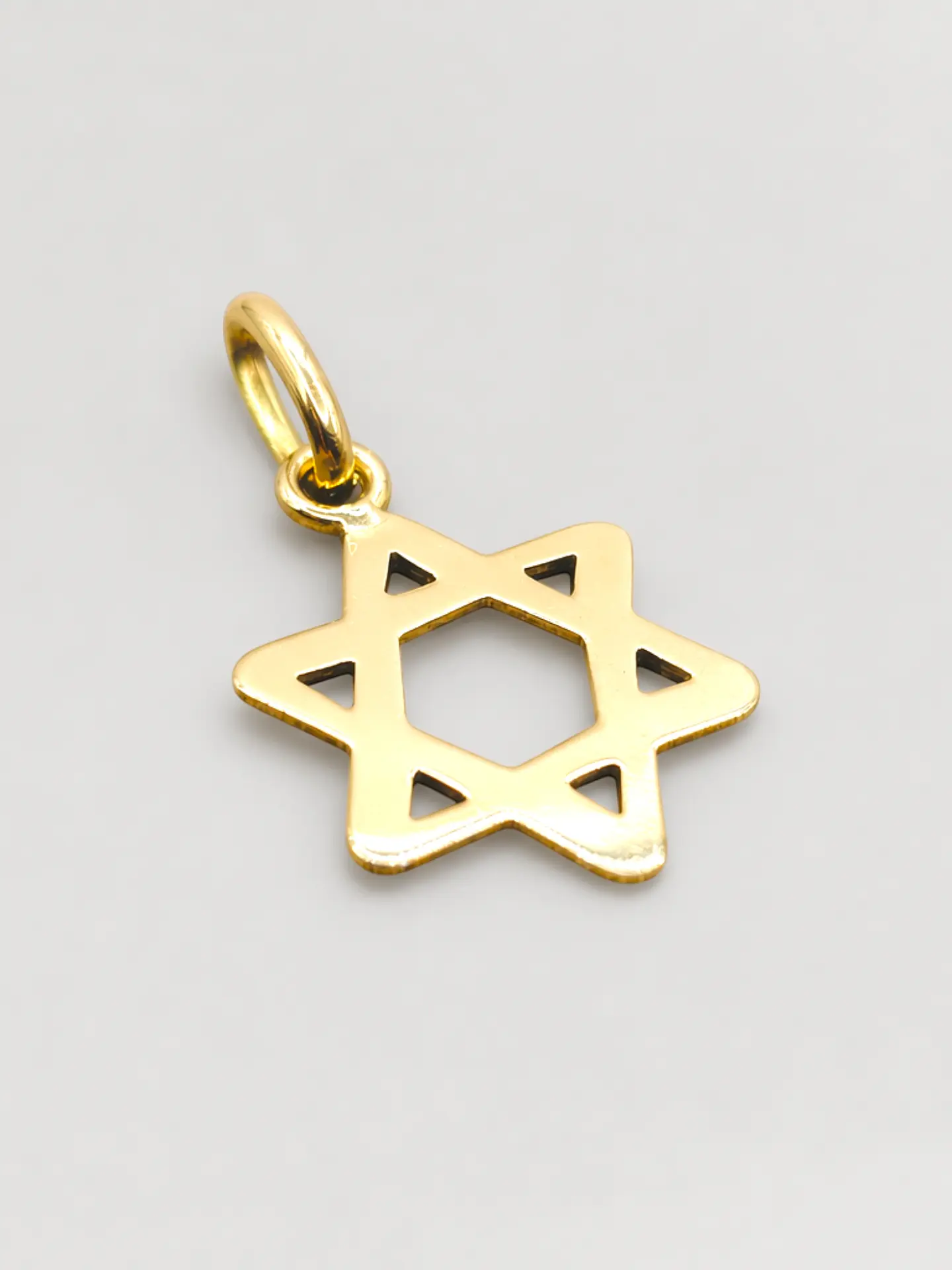 Colgante Estrella de David de Gala Oro 18k 3
