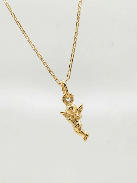 Cadena Ángel de la Guarda Oro 18k