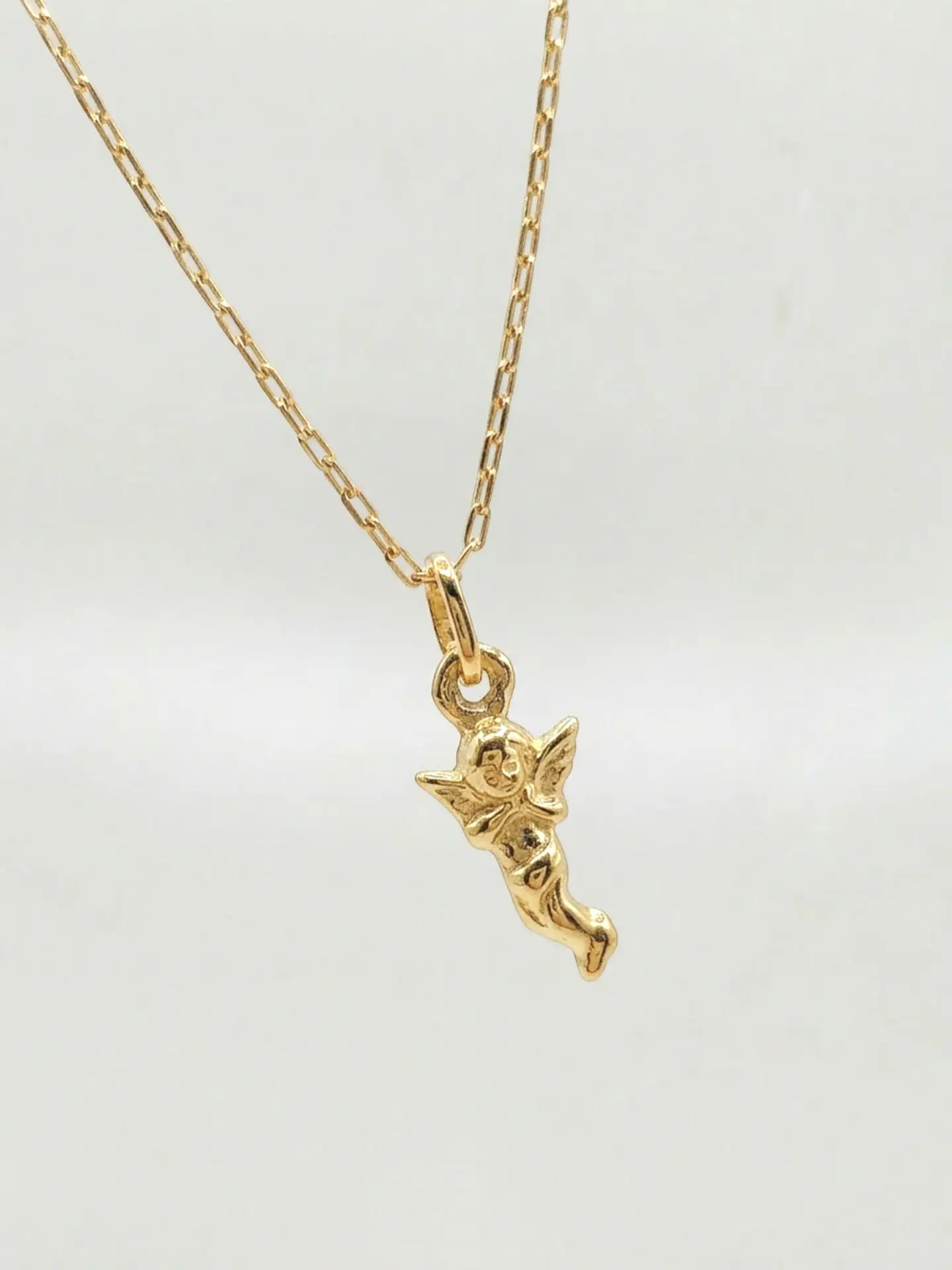 Cadena Ángel de la Guarda Oro 18k 2