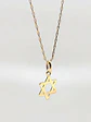 Cadena Estrella de David Sagrada Oro 18k - Miniatura 4