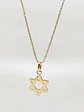 Cadena Estrella de David Sagrada Oro 18k - Miniatura 1