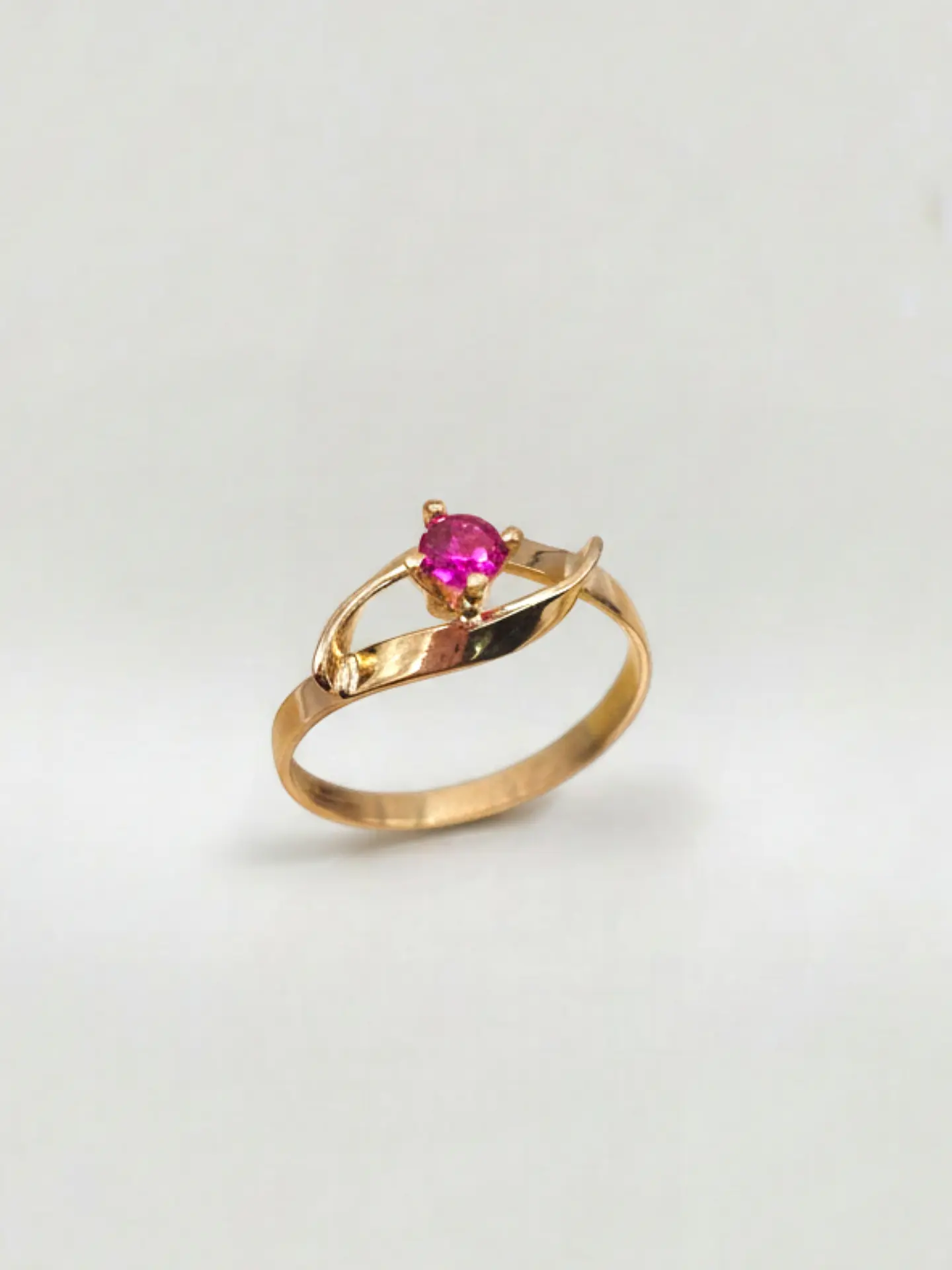 Anillo Fulgor Pasión de Rubí Oro 18k 2