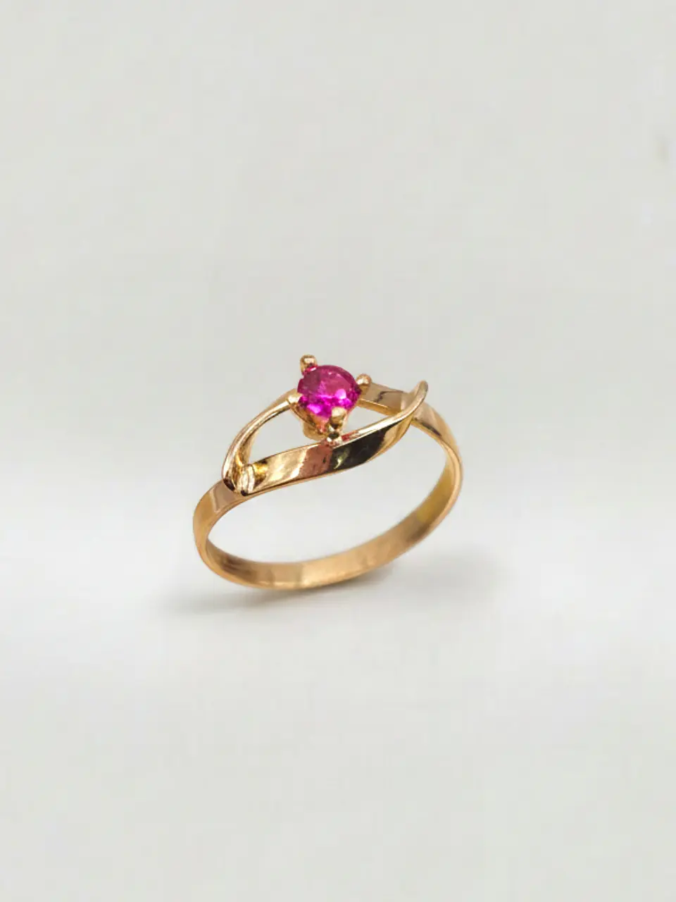 Anillo Fulgor Pasión de Rubí Oro 18k 2