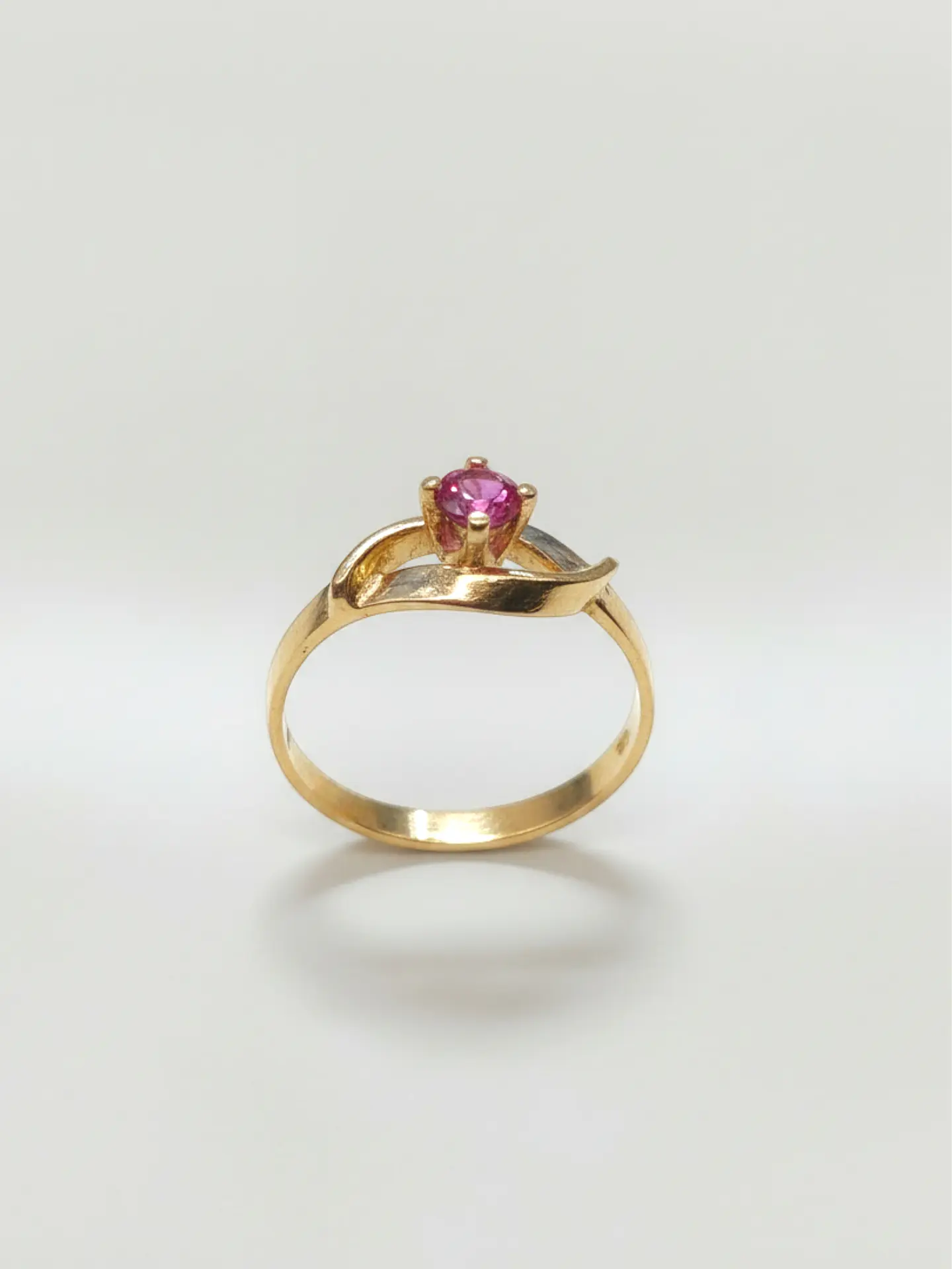 Anillo Fulgor Pasión de Rubí Oro 18k 3