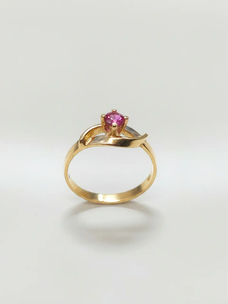 Anillo Fulgor Pasión de Rubí Oro 18k 3