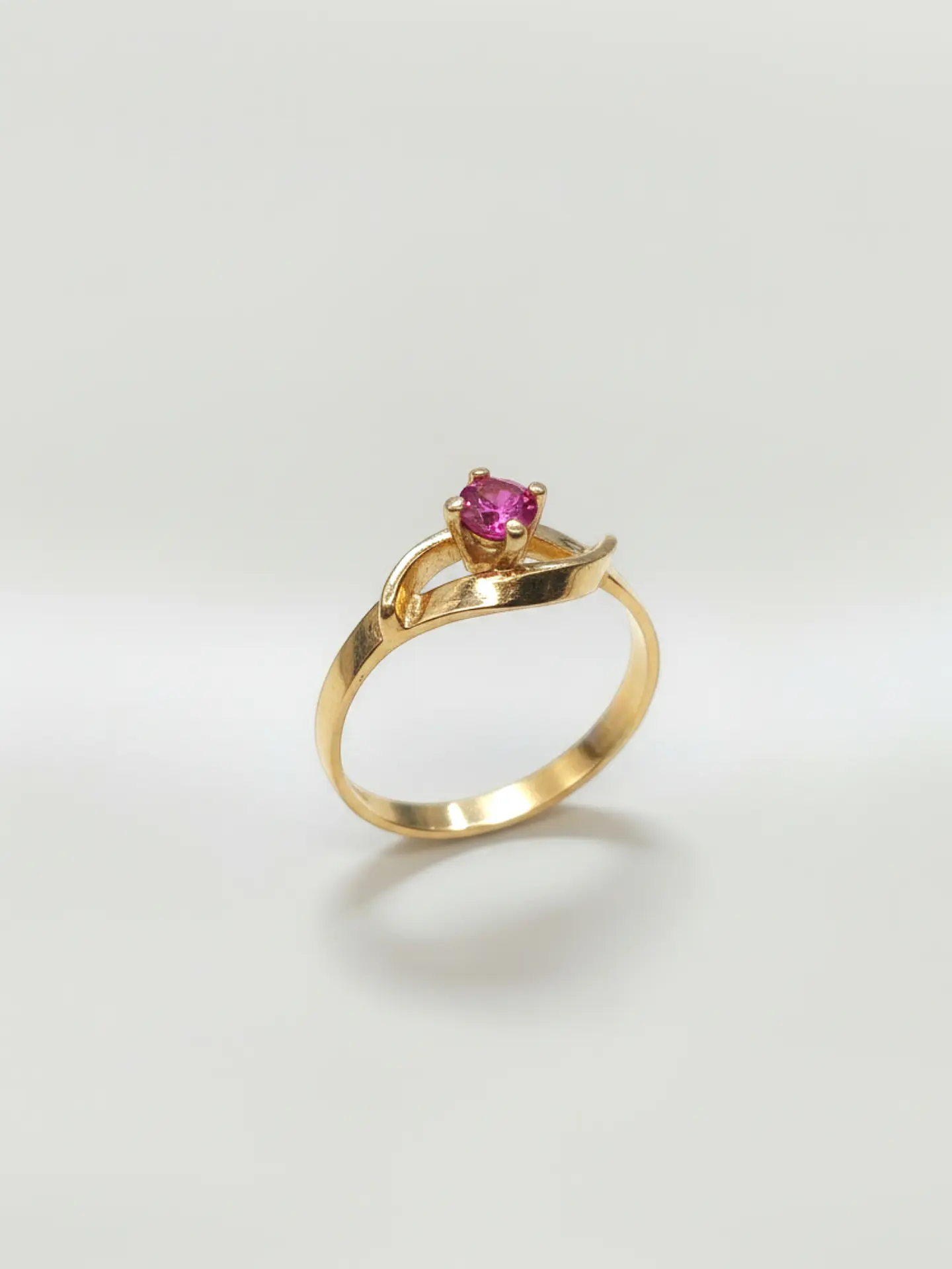 Anillo Fulgor Pasión de Rubí Oro 18k 4