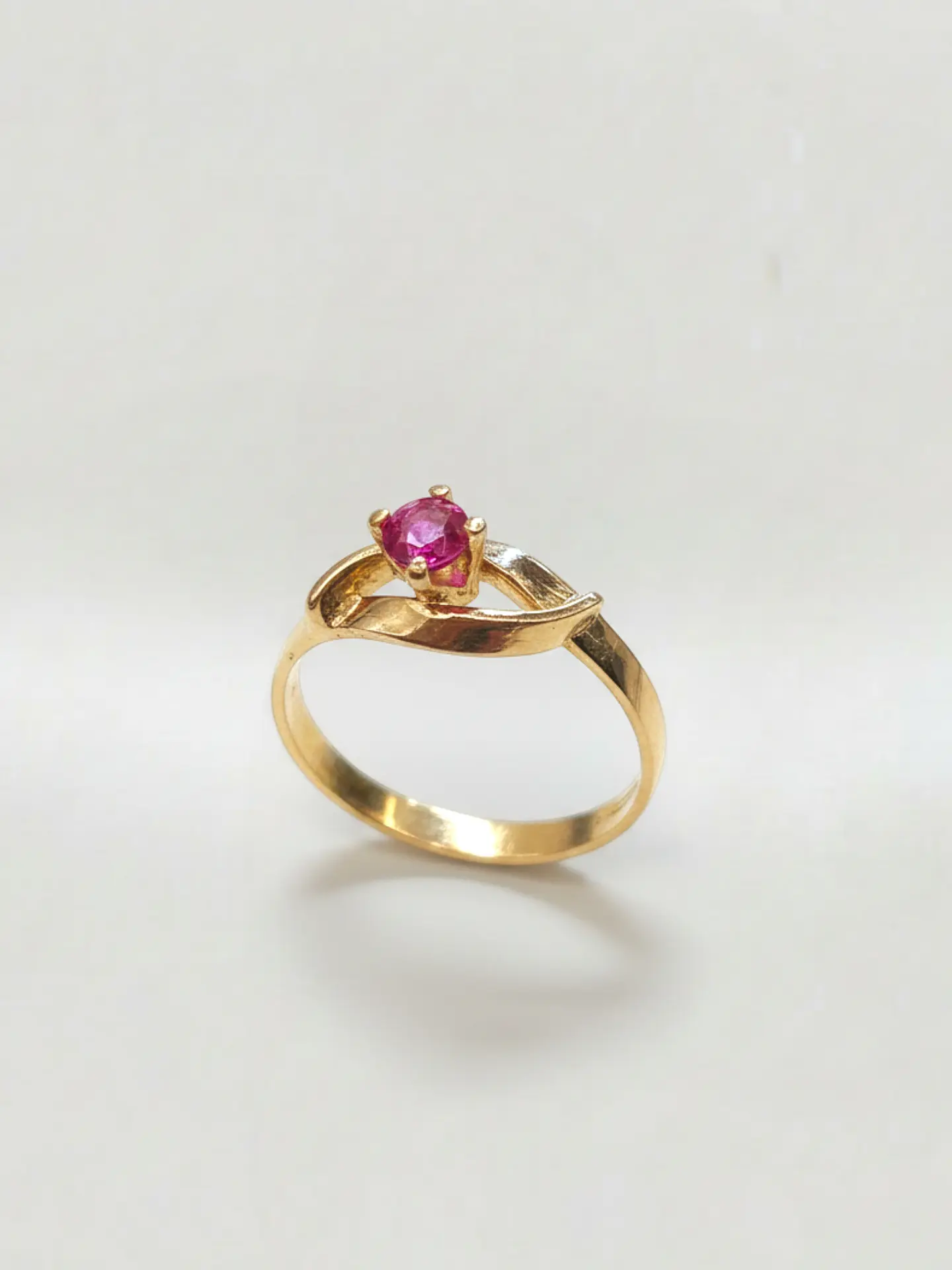 Anillo Fulgor Pasión de Rubí Oro 18k 5