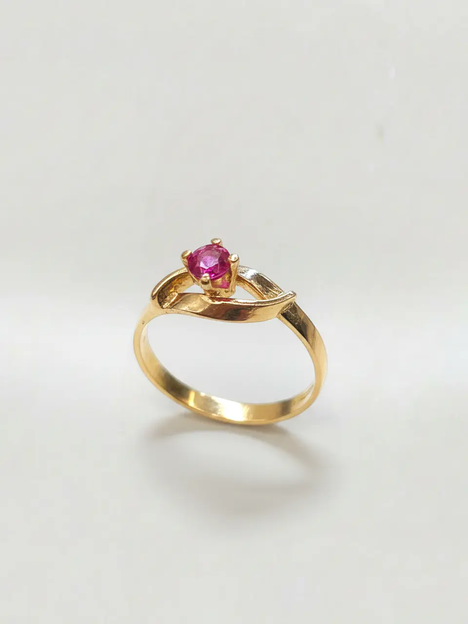 Anillo Fulgor Pasión de Rubí Oro 18k 5