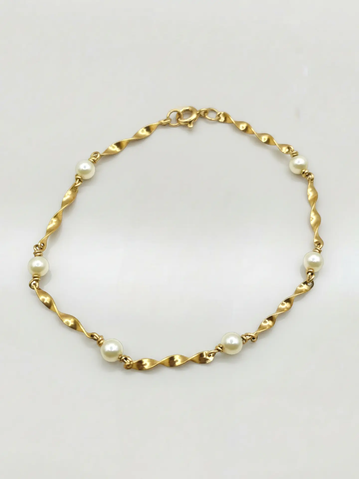 Pulsera Cascada de Perlas Cultivadas Oro 18k 1