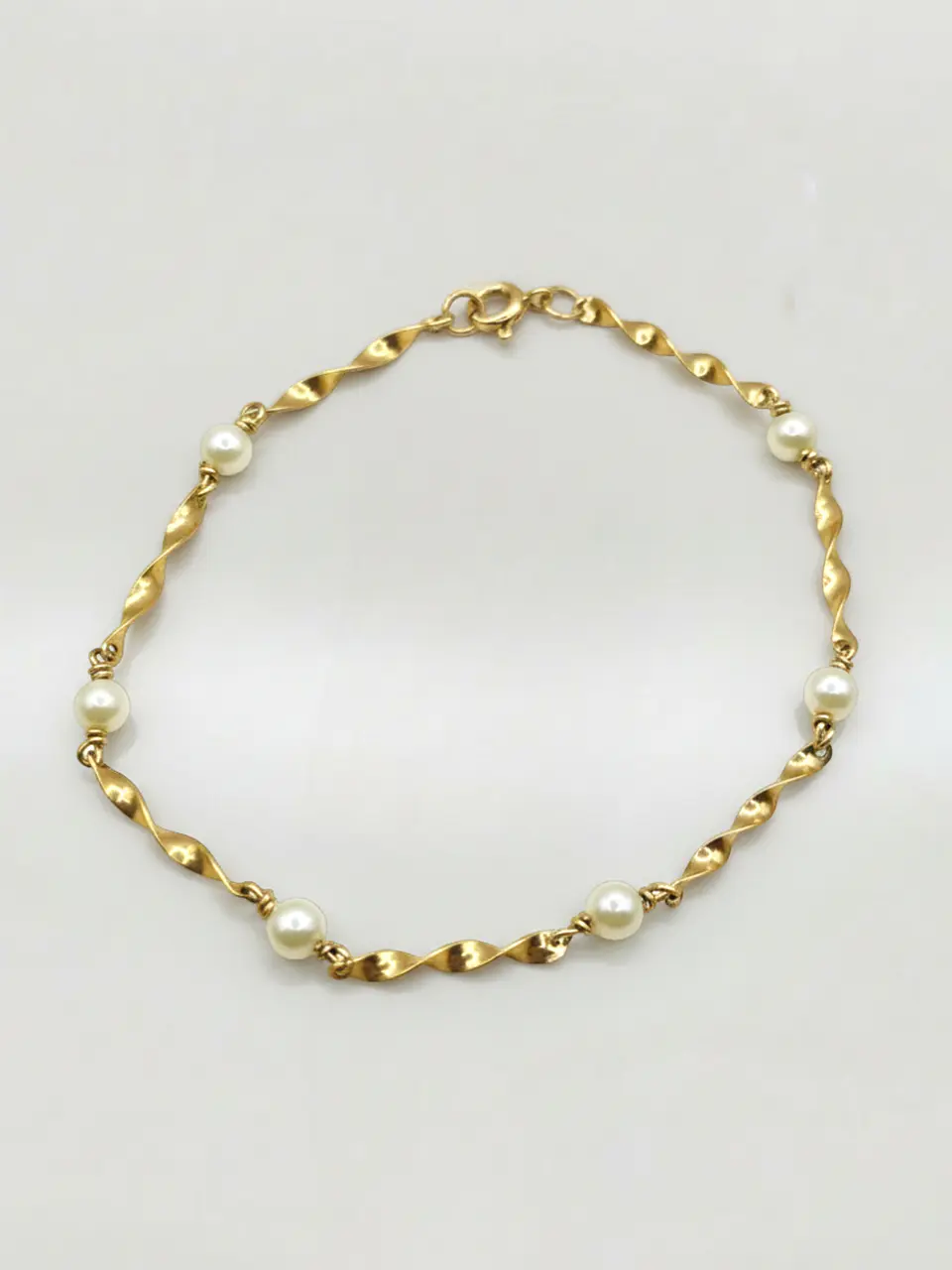 Pulsera Cascada de Perlas Cultivadas Oro 18k 1