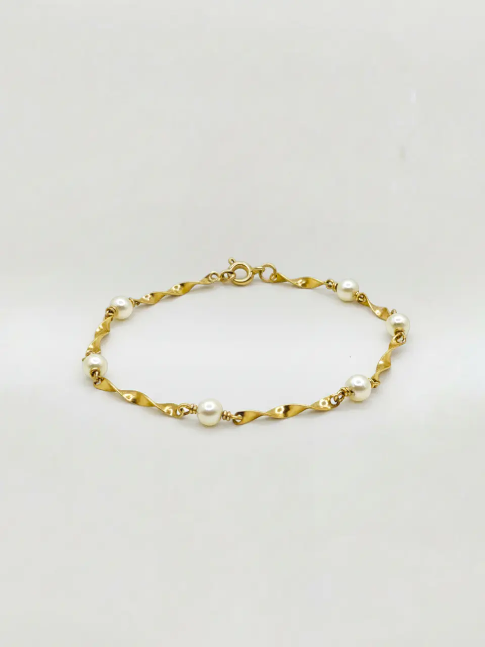 Pulsera Cascada de Perlas Cultivadas Oro 18k 2