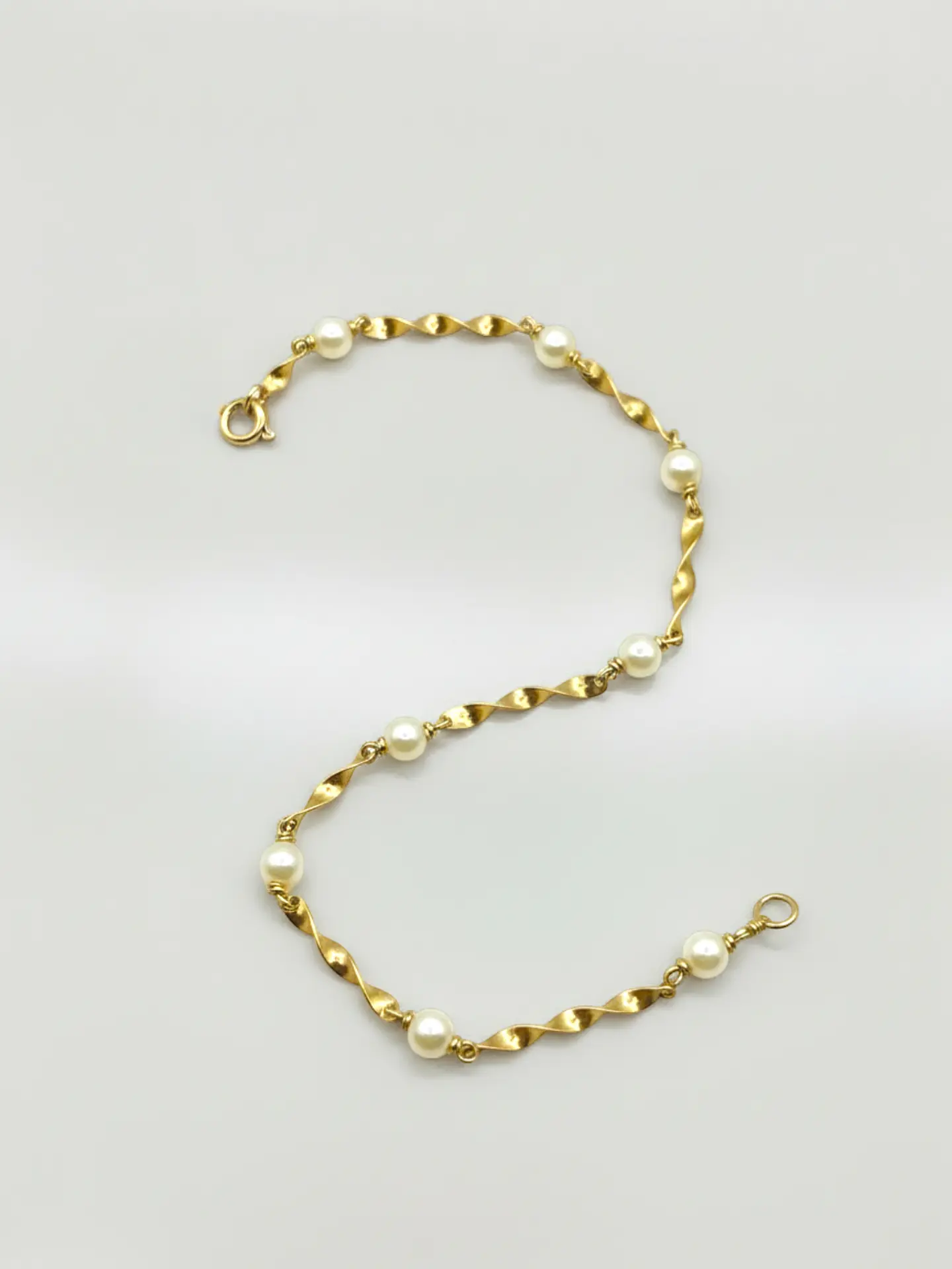 Pulsera Cascada de Perlas Cultivadas Oro 18k 3
