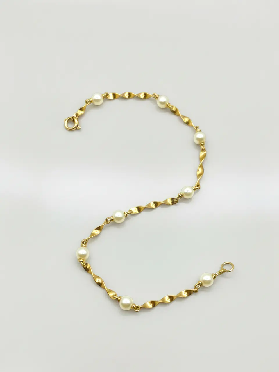 Pulsera Cascada de Perlas Cultivadas Oro 18k 3
