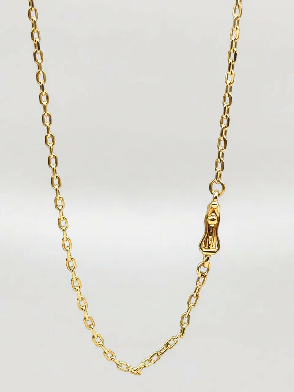 Cadena Limada Distinción Larga Oro 18k 3