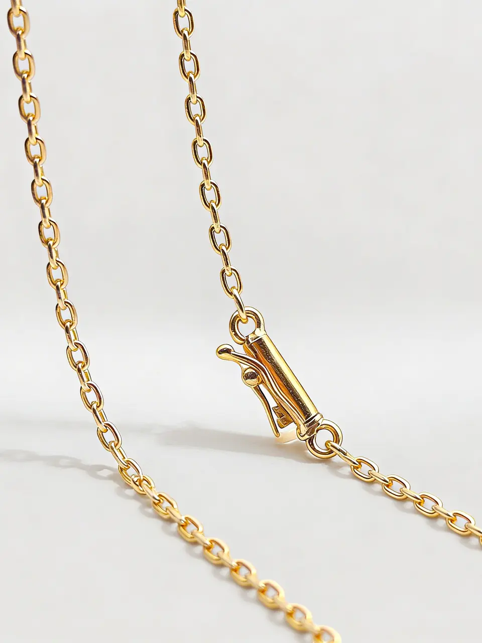 Cadena Limada Distinción Larga Oro 18k 1