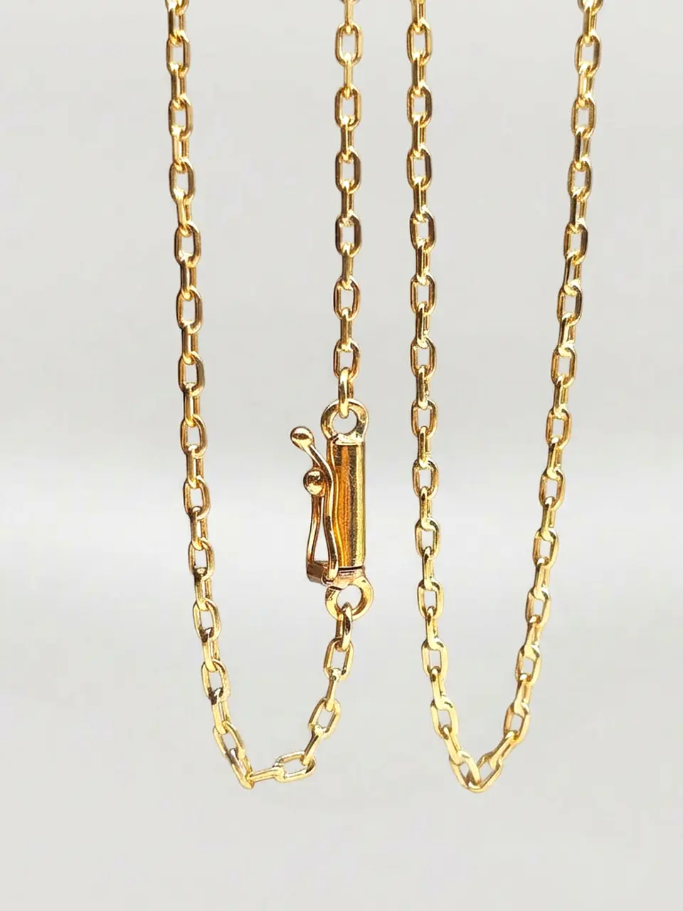 Cadena Limada Distinción Larga Oro 18k 4