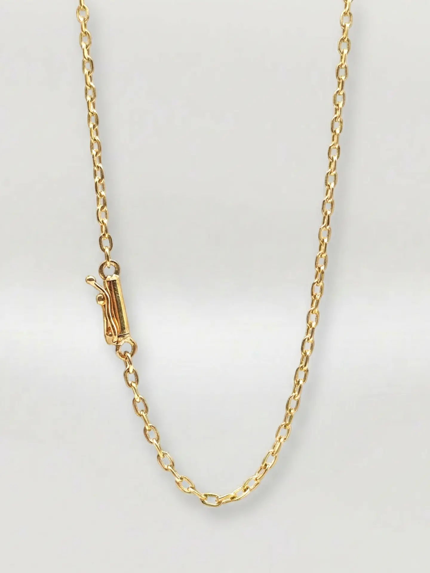 Cadena Limada Distinción Larga Oro 18k 2