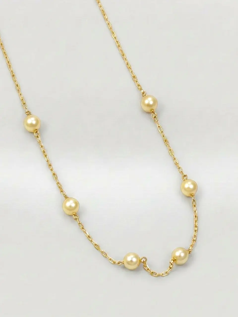 Cadena Perlas Cultivadas de Mar Oro 18k 1