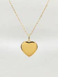 Cadena Limada Corazón de Amor Puro Oro 18k - Miniatura 3