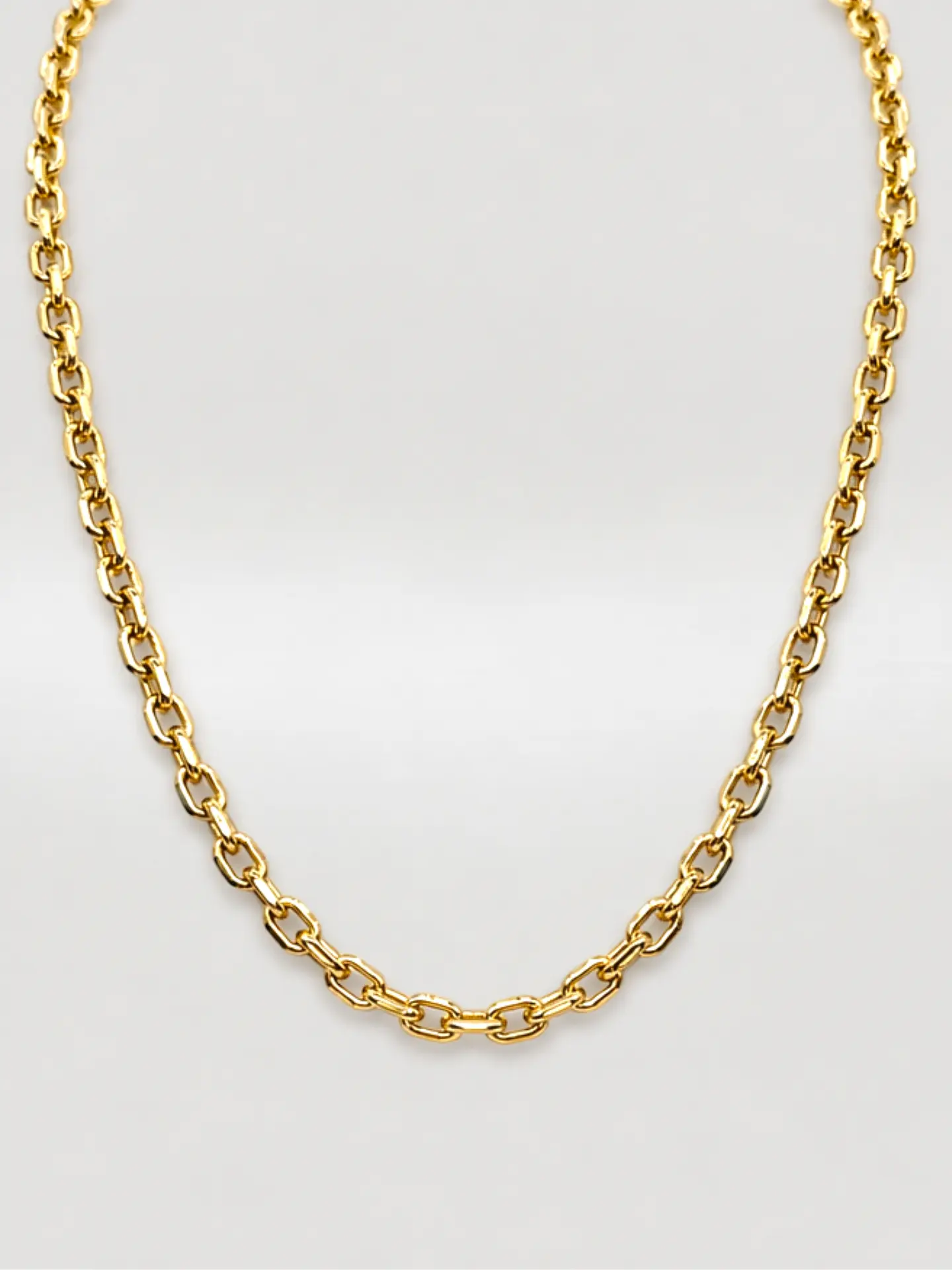 Cadena Limada de Prestigio Oro 18k 2