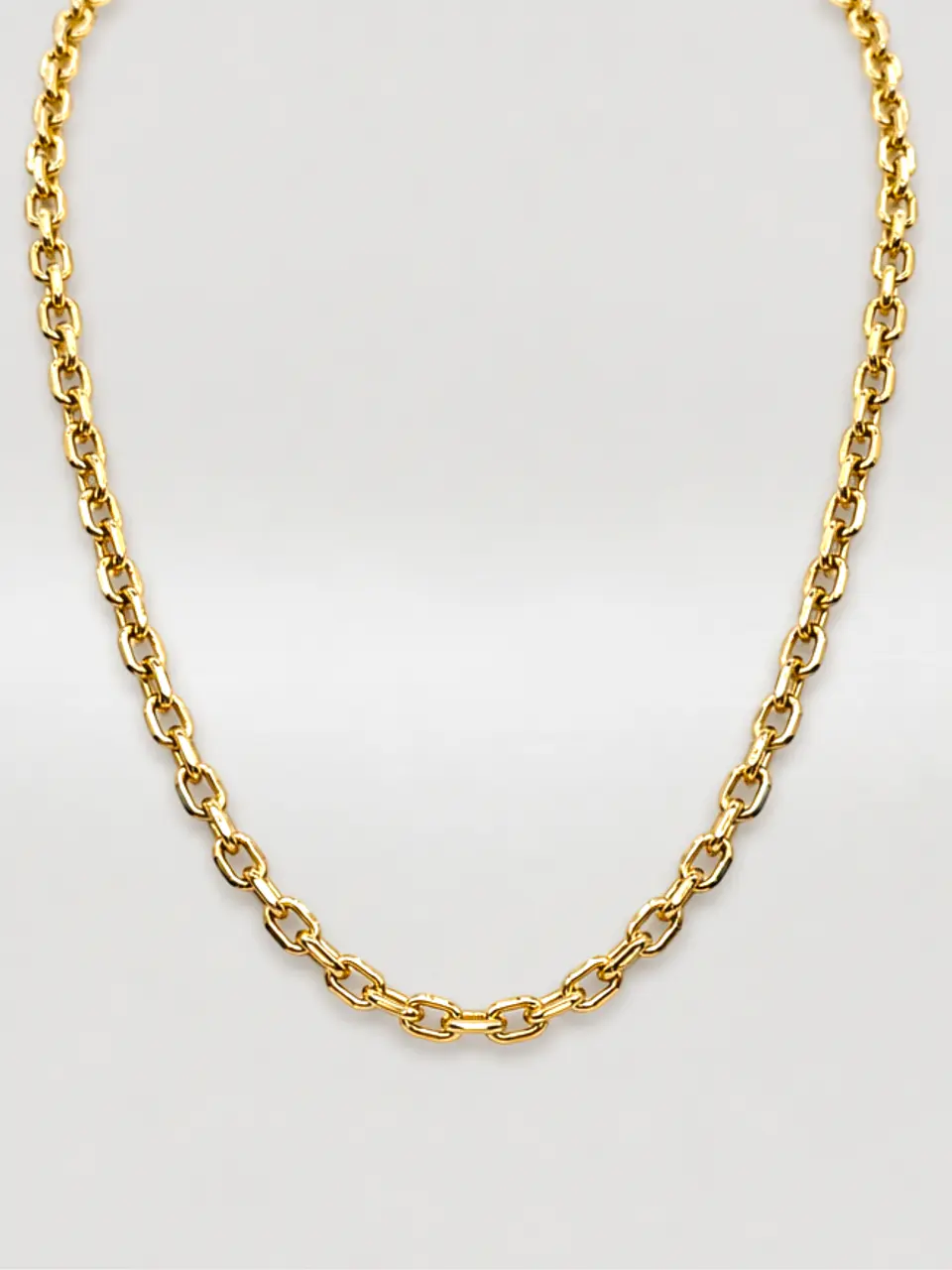 Cadena Limada de Prestigio Oro 18k 2