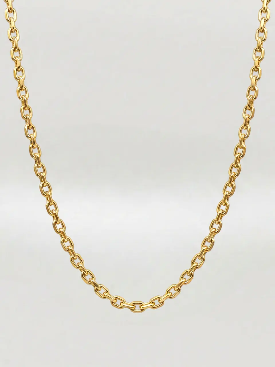 Cadena Limada de Prestigio Oro 18k 1