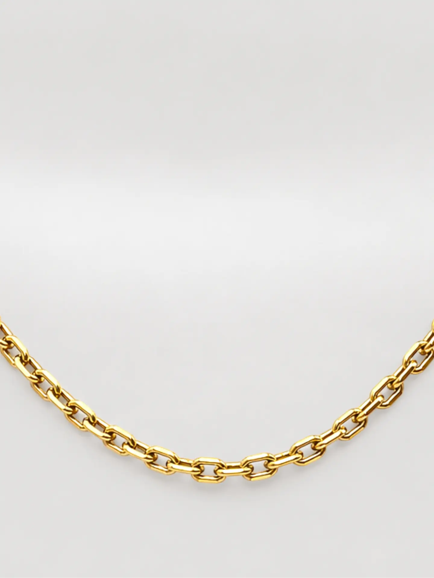 Cadena Limada de Prestigio Oro 18k 6