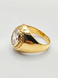 Anillo Estilo Bolocco de Circón Oro 18k - Miniatura 5