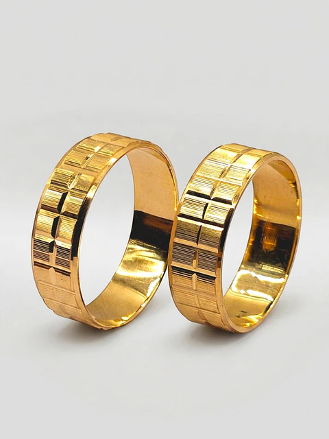 Argollas Matrimonio Fe Satín 6 mm Oro 18k