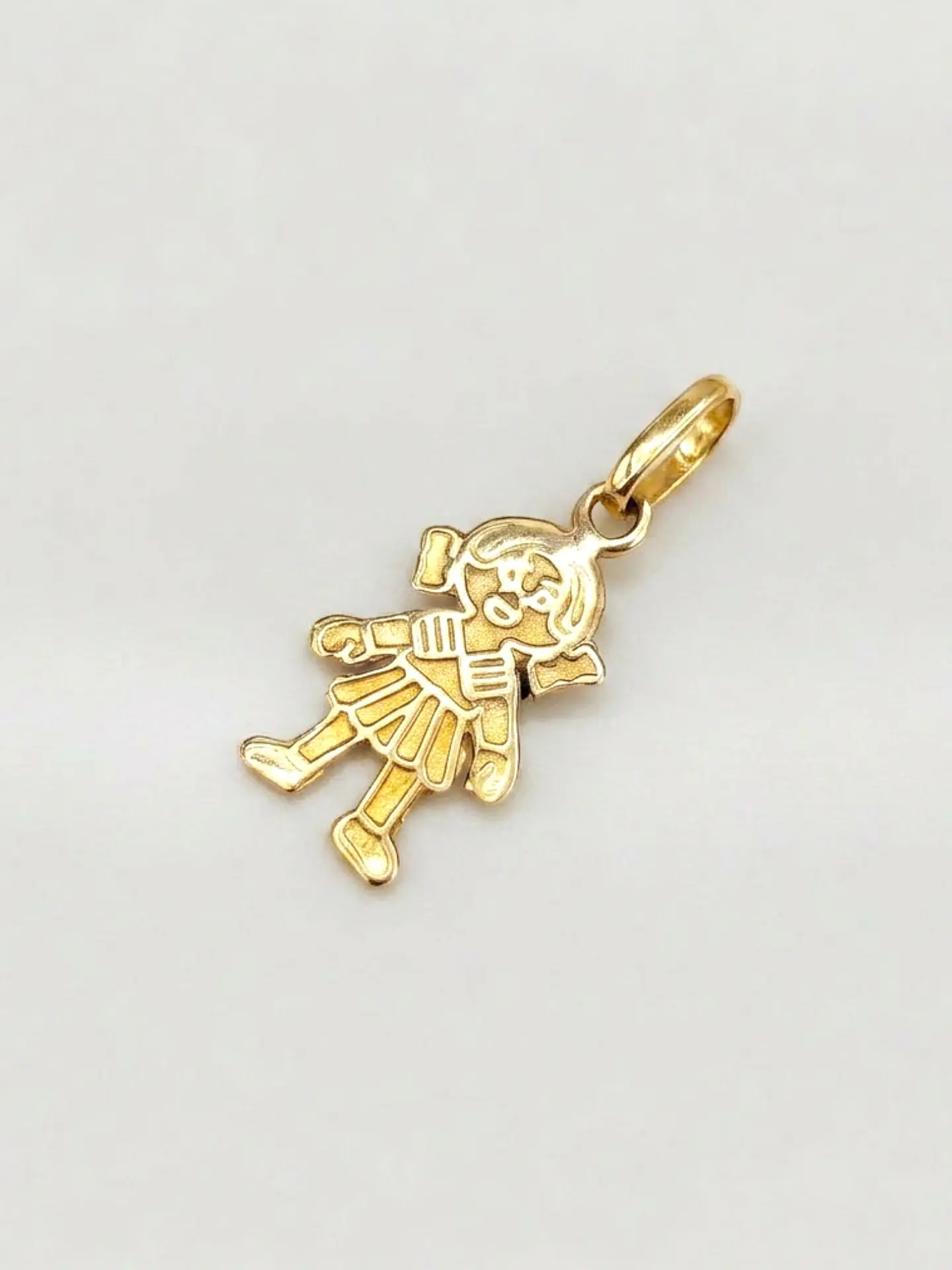 Colgante Ternura de Niña Oro 18k 3