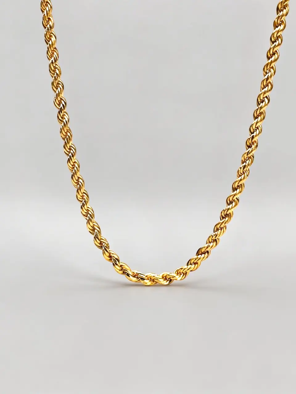 Cadena tourbillon 60 cm Oro 18k italiano 2