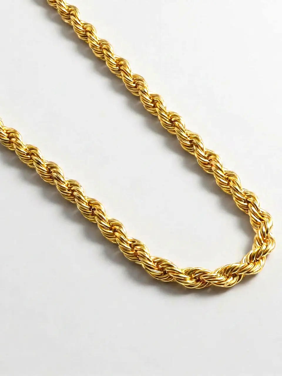 Cadena tourbillon 60 cm Oro 18k italiano 4