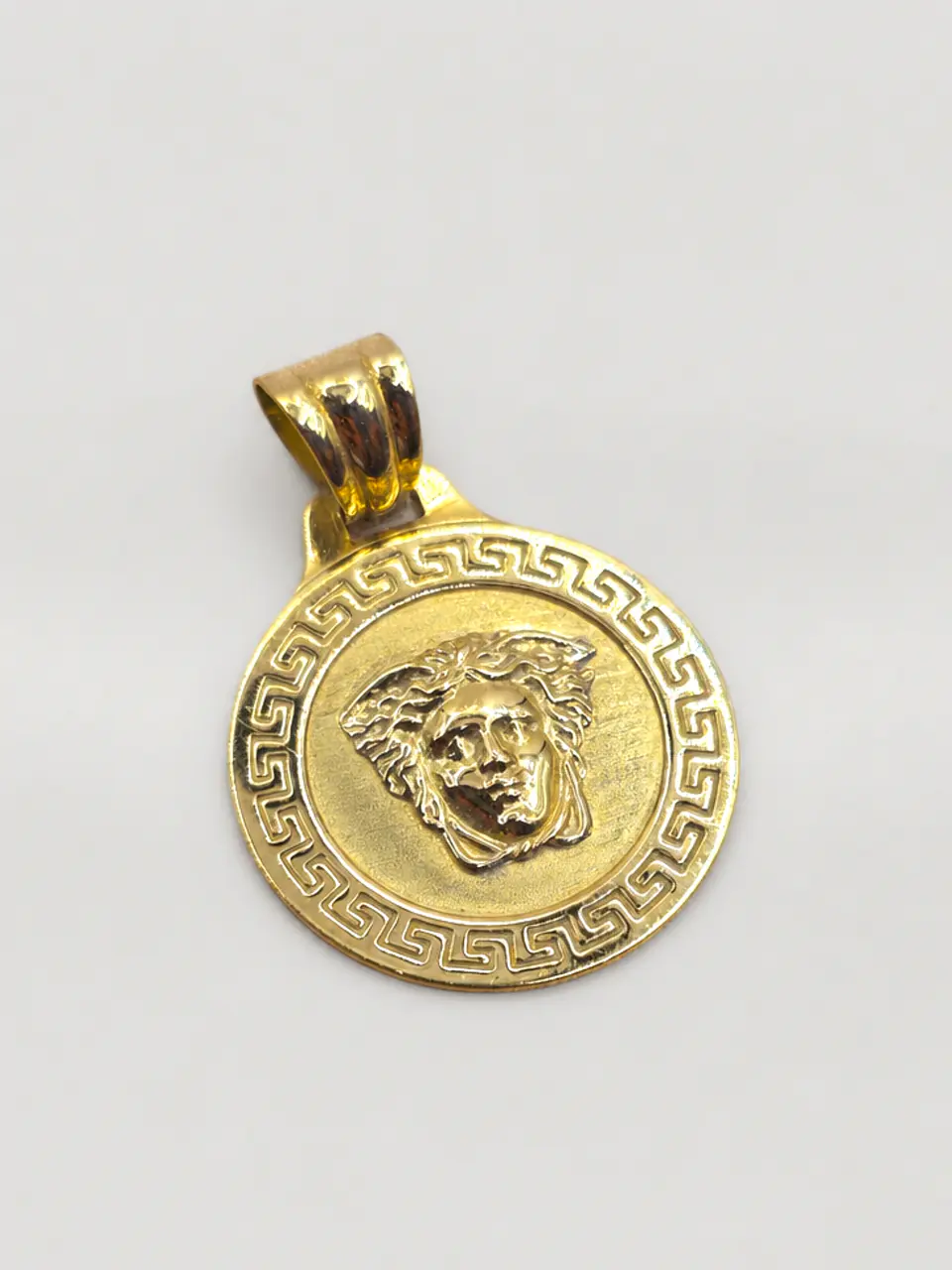 Colgante Estilo Versace de Prestigio Oro 18k 4