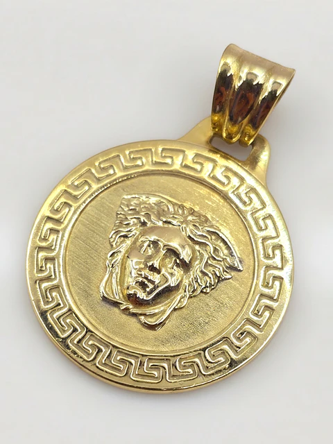Colgante Estilo Versace de Prestigio Oro 18k