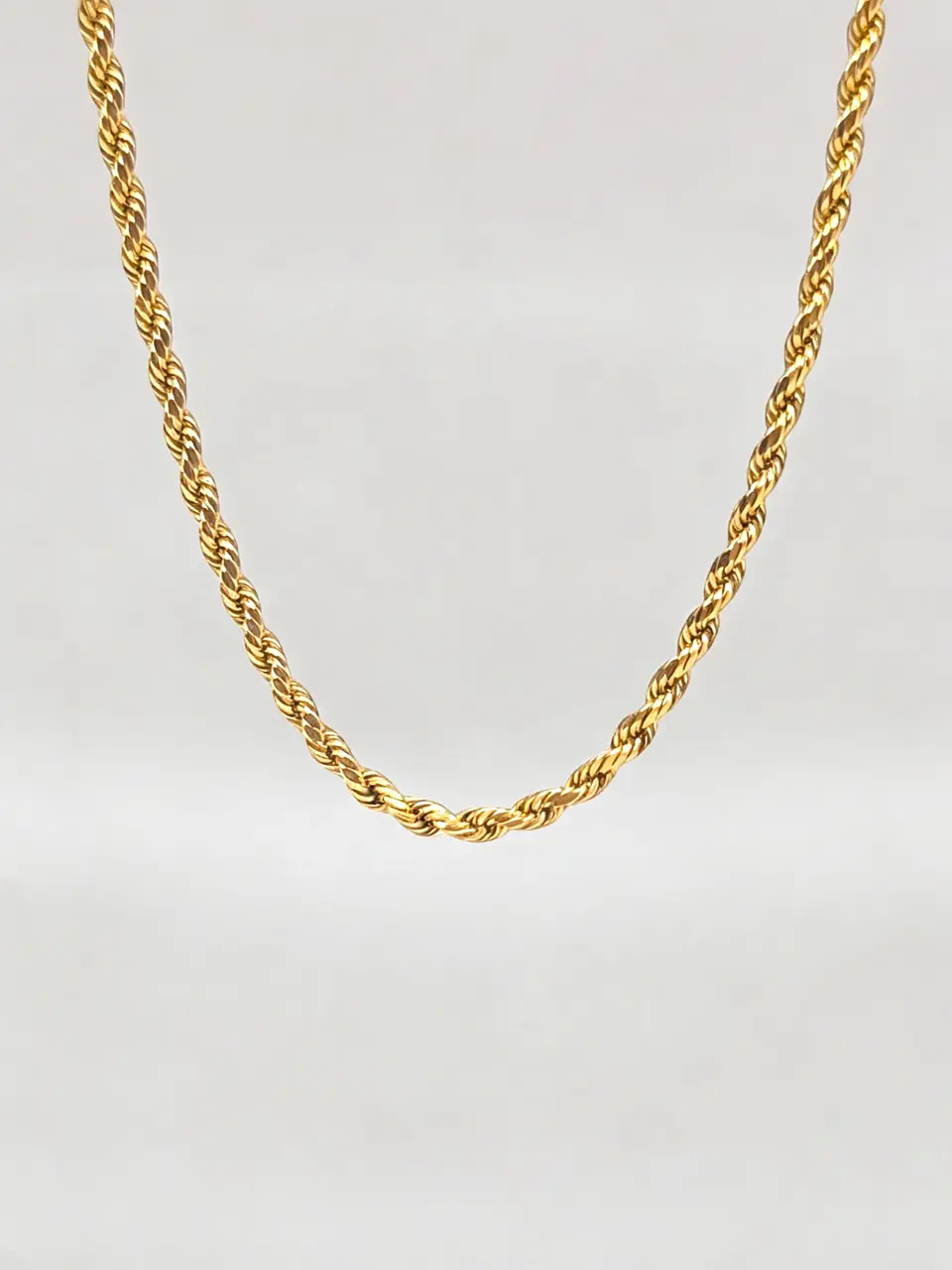 Cadena Tourbillon Delicada Italiana Oro 18k 3