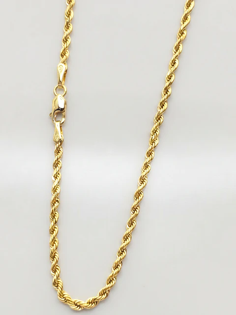 Cadena Tourbillon Delicada Italiana Oro 18k