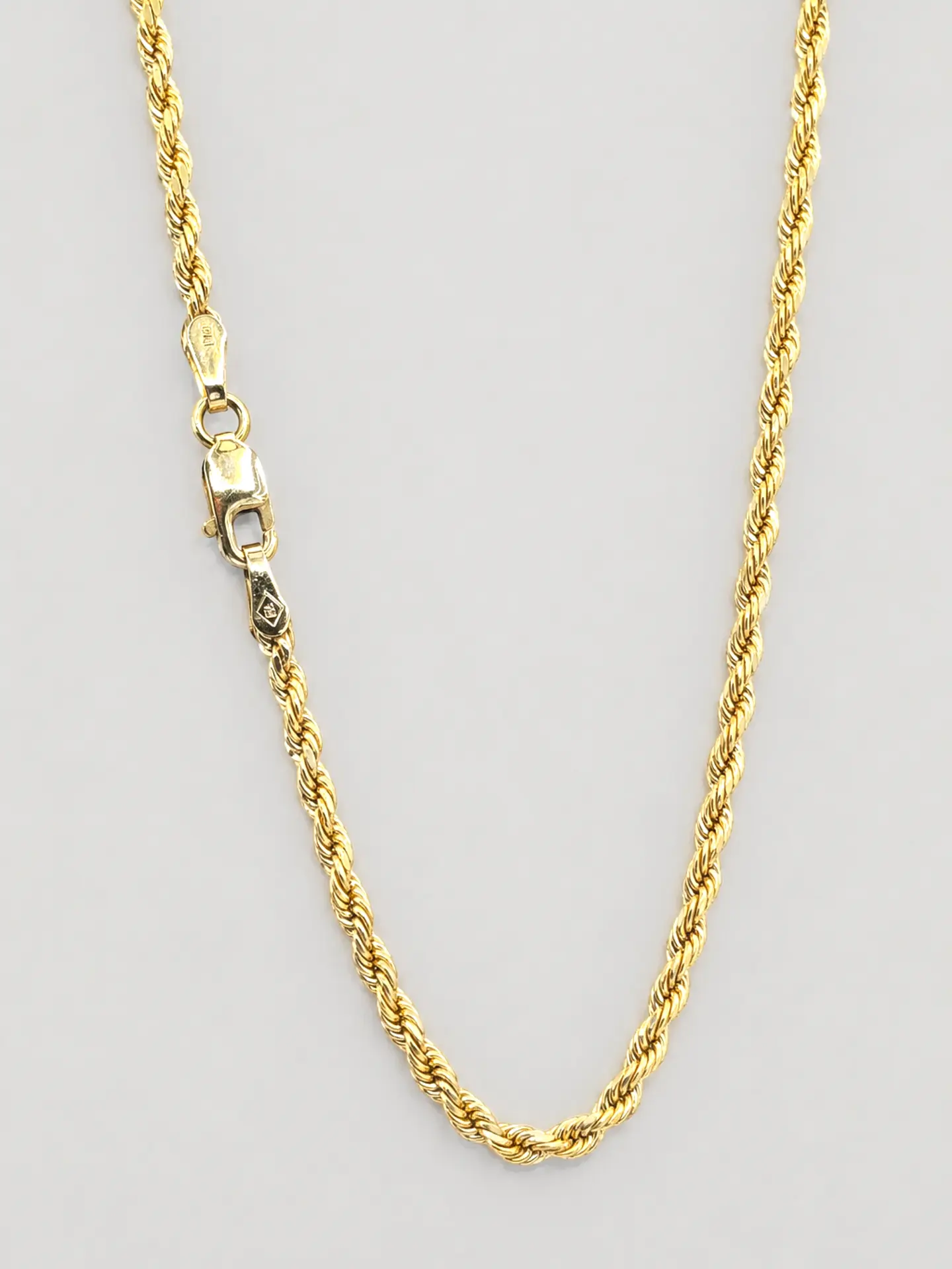 Cadena Tourbillon Delicada Italiana Oro 18k 6