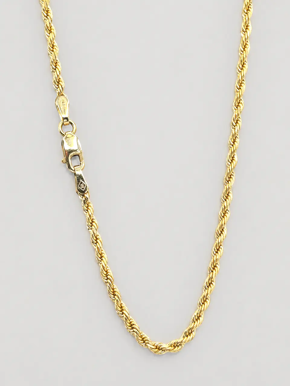 Cadena Tourbillon Delicada Italiana Oro 18k 6