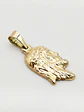 Colgante Cara de Cristo Majestuoso Oro 18k - Miniatura 3