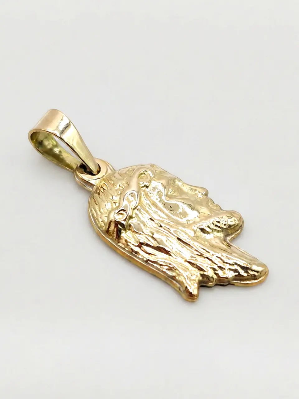 Colgante Cara de Cristo Majestuoso Oro 18k 3