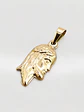 Colgante Cara de Cristo Majestuoso Oro 18k - Miniatura 4