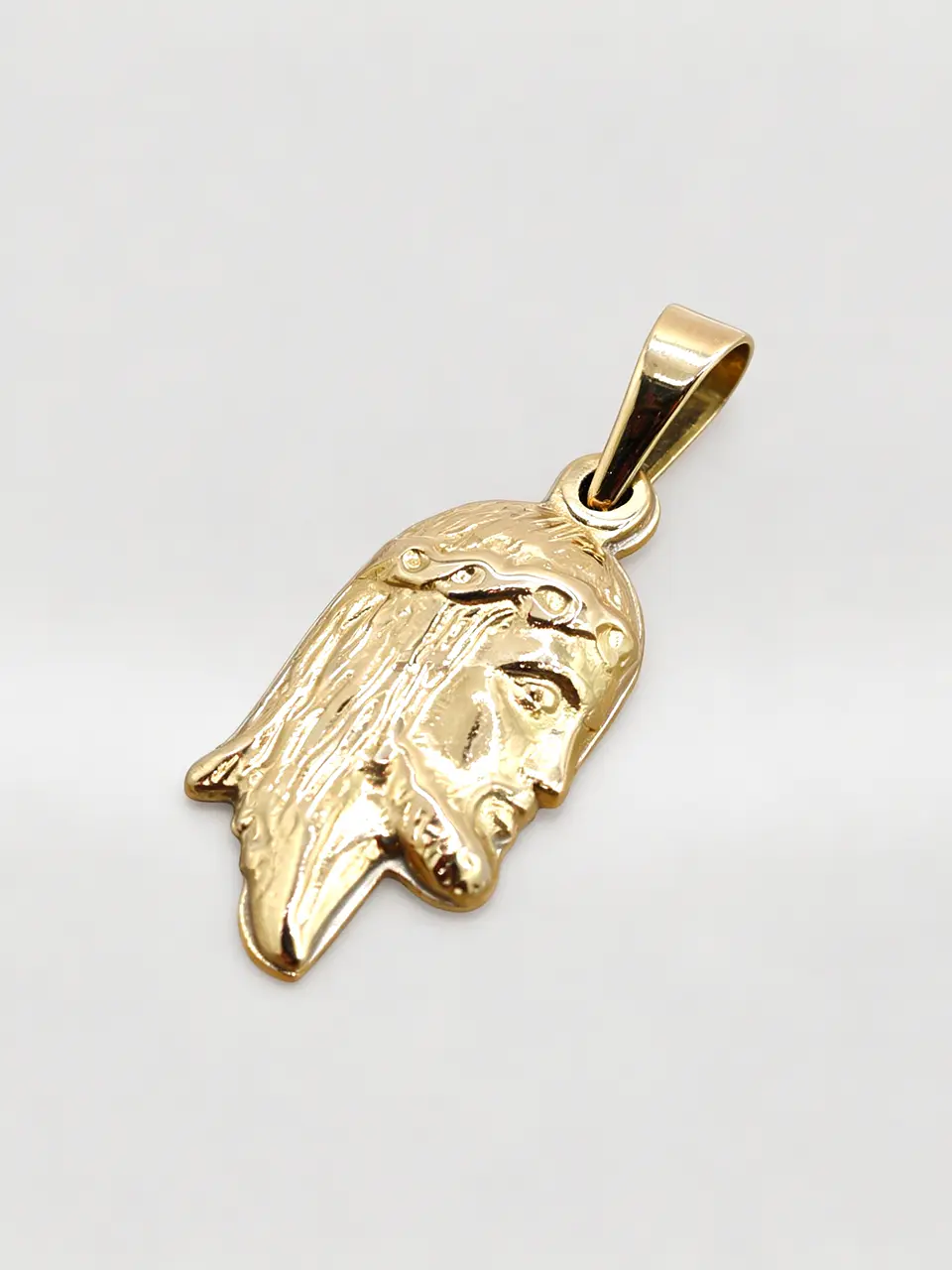 Colgante Cara de Cristo Majestuoso Oro 18k 4