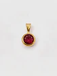 Colgante Punto de Luz Rubí Oro 18k - Miniatura 1