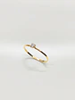 Anillo Solitario Esencia de Circón Oro 18k - Miniatura 3