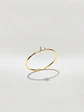 Anillo Solitario Esencia de Circón Oro 18k - Miniatura 4